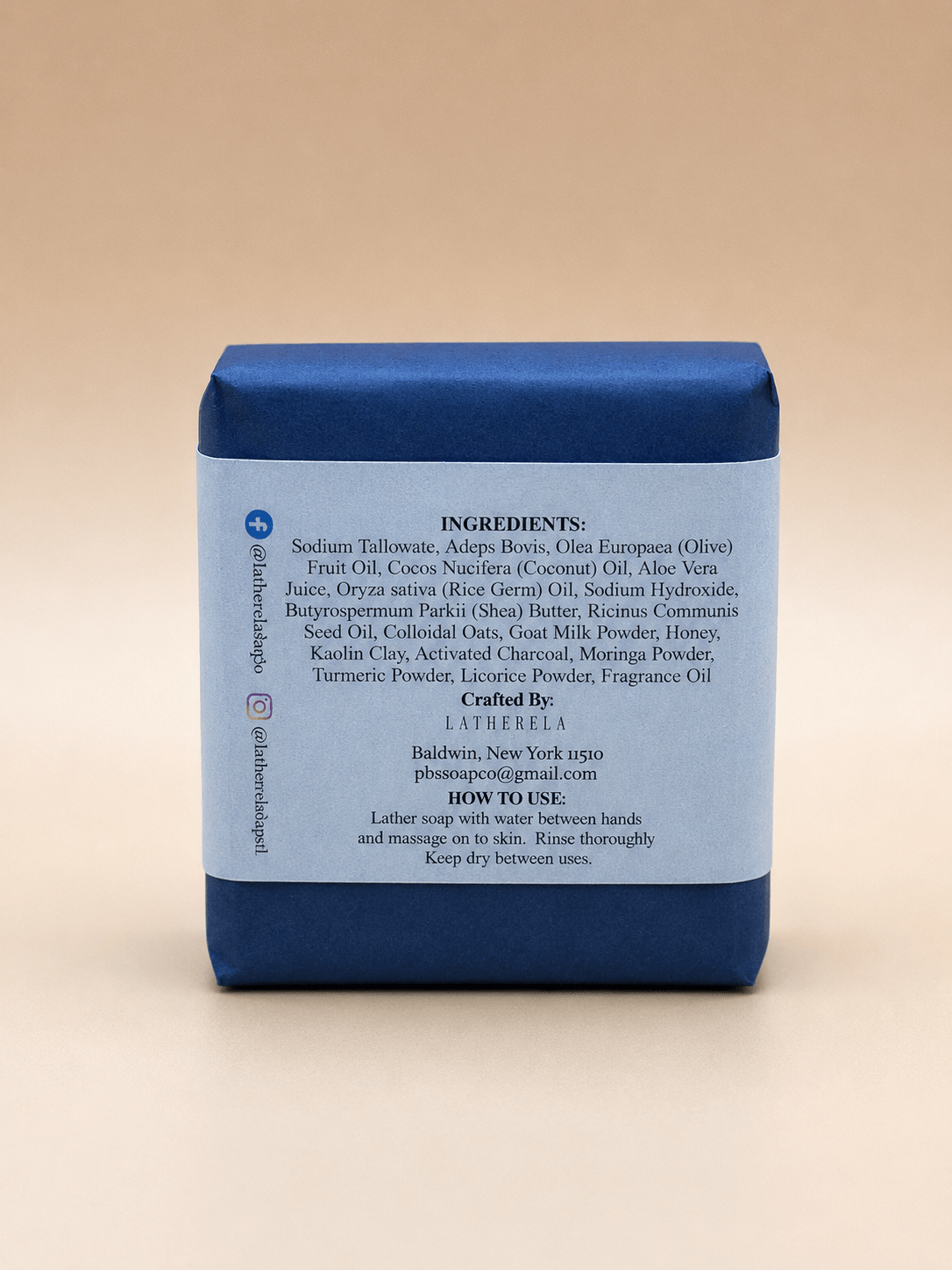 Herd & Garden | Aloe Vera, Moringa & Charcoal Goat Milk Soap - Latherela