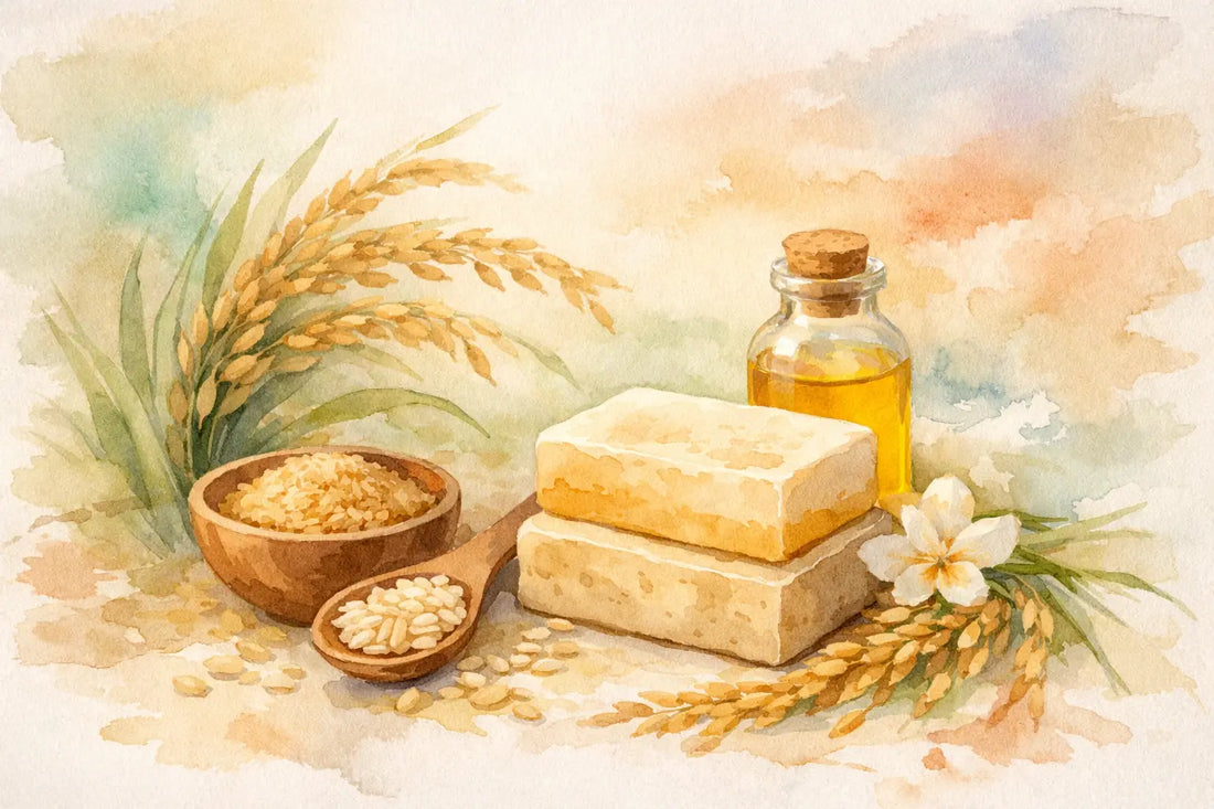 Rice Bran Oil Soap Benefits for Softer Skin