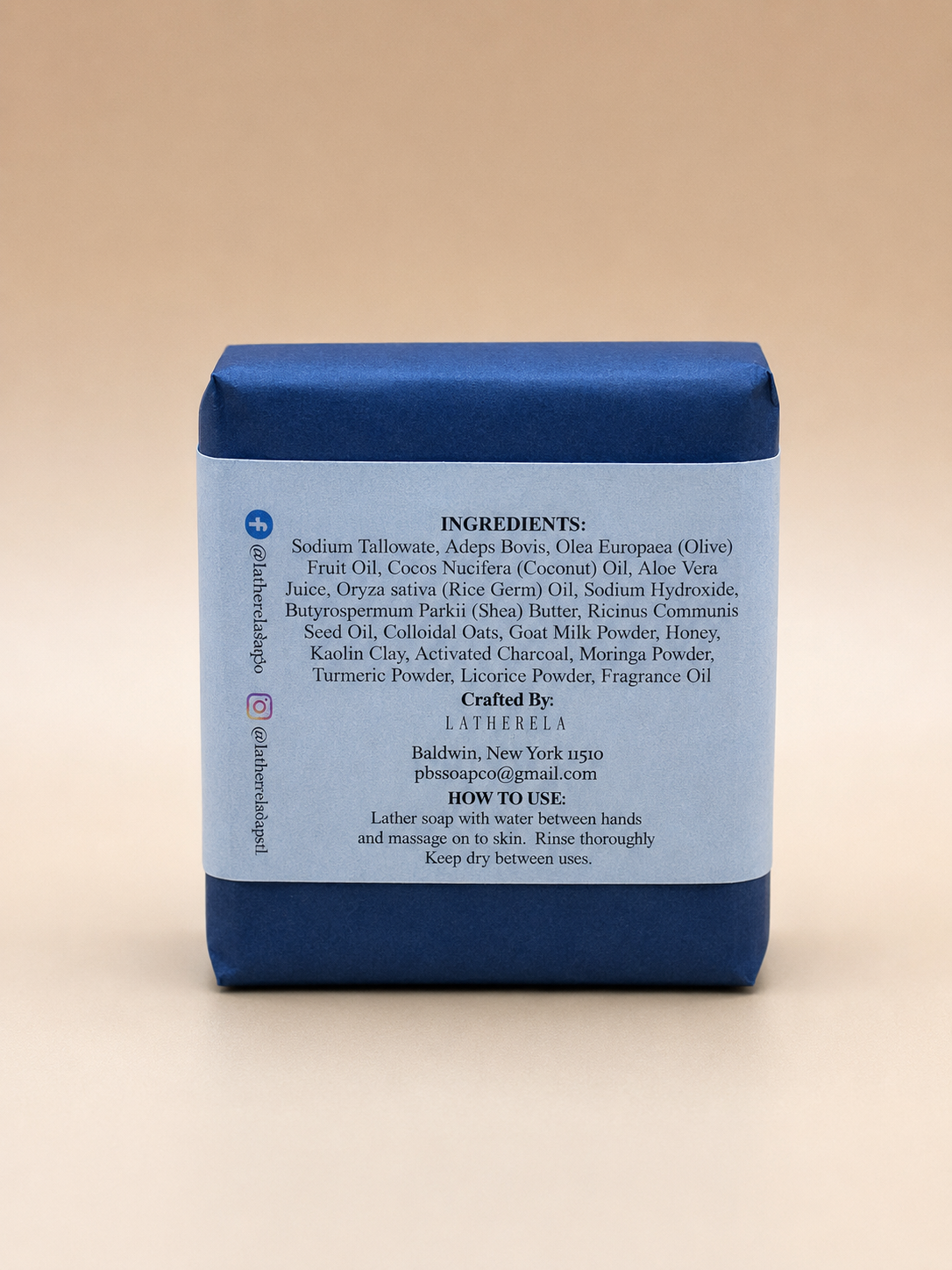 Herd & Garden | Aloe Vera, Moringa & Charcoal Goat Milk Soap