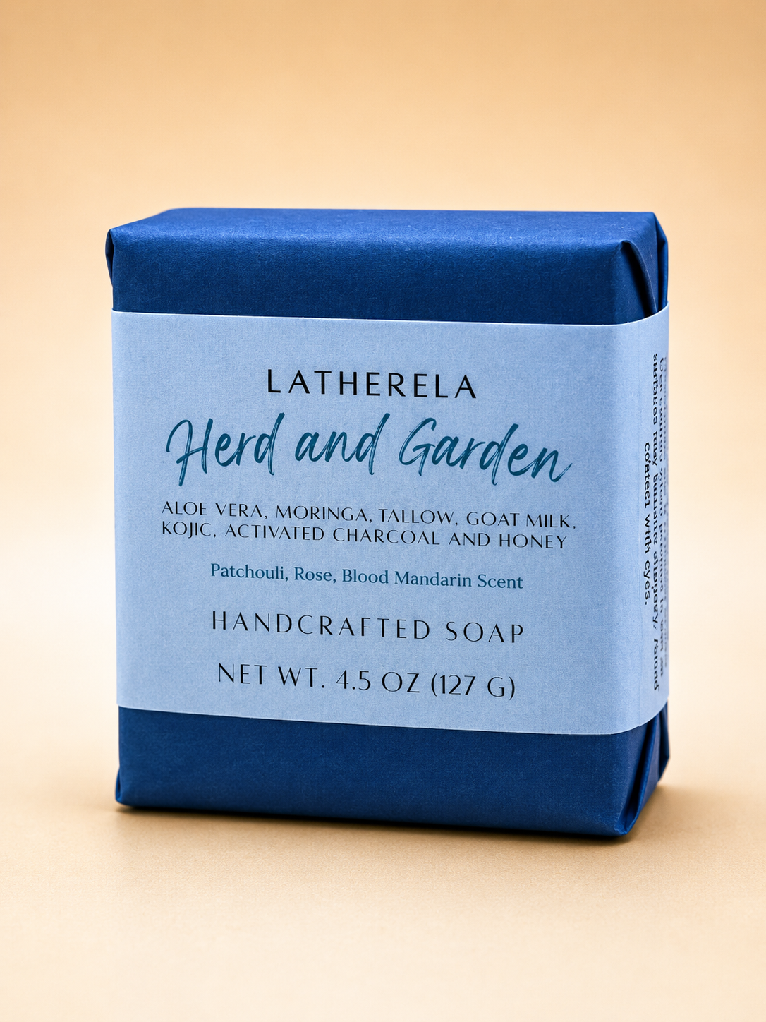 Herd & Garden | Aloe Vera, Moringa & Charcoal Goat Milk Soap