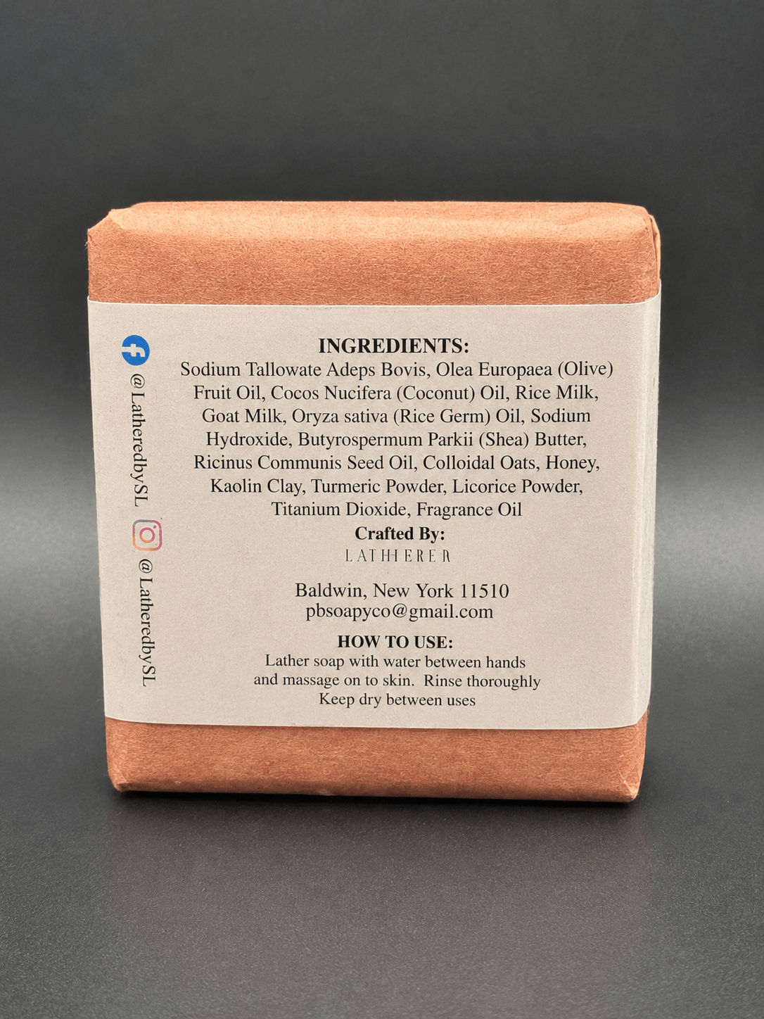 Too Milky Roots Soap | Goat Milk, Rice Milk, Turmeric & Licorice Soap - Latherela